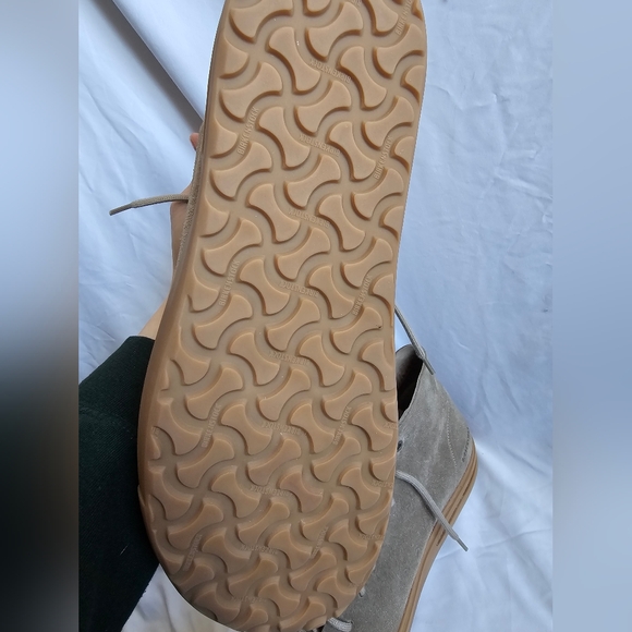 Birkenstock Taupe Suede Ankle Boots 46 NWT - Picture 2 of 3